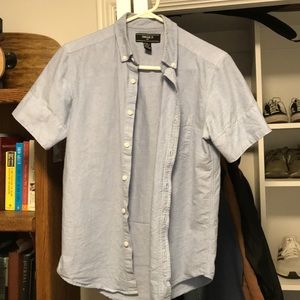 Forever 21 XS chambray short sleeve shirt.